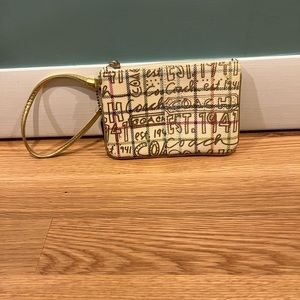 Coach wristlet